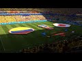 Himno Nacional de Colombia Colombia vs Japón . Mundial Rusia 2018