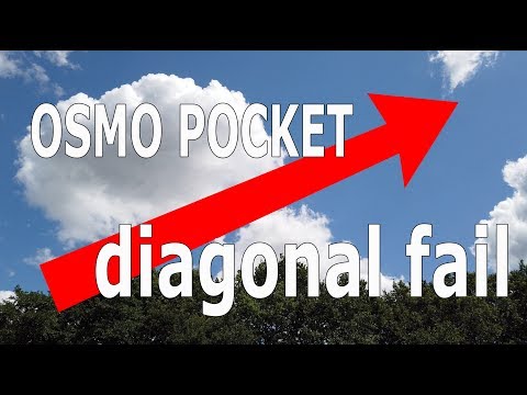 DJI OSMO POCKET diagonal movement issue problem @PalmaVDO