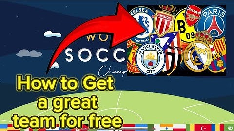 How To Get A Great Team For Free || World Soccer Champs