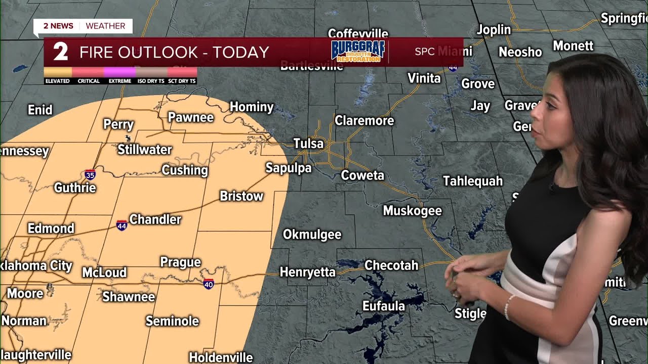 Elevated Fire Danger Sunday - YouTube