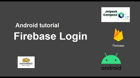 【JetpackCompose】Firebase Authentication (Google Sign In) in Android using Jetpack compose