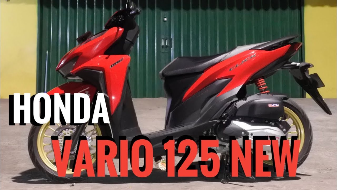 Modifikasi Honda Vario 125 New Modif Simple Dan Elegant Youtube