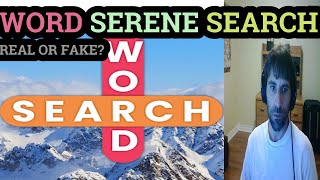 WORD SERENE SEARCH. Calm crossword game where you earn payment and rewards. screenshot 4