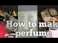 How to make a perfume at home