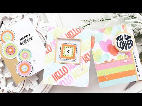 THREE Easy Kinetic Handmade Cards with the Simon Says Stamp July 2026 Card Kit