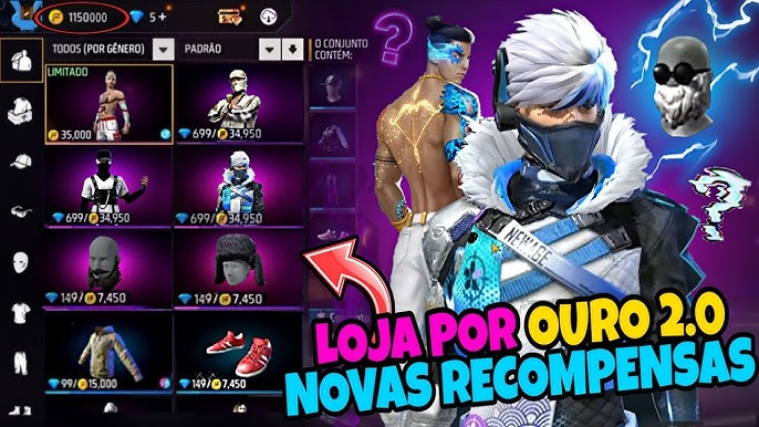 CORRE!! CÓDIGO INFINITO DO FFWS 2023, CAMISA DE TIME, CALÇA ANGELICAL, YIN  YANG, NOVIDADES FREE FIRE 