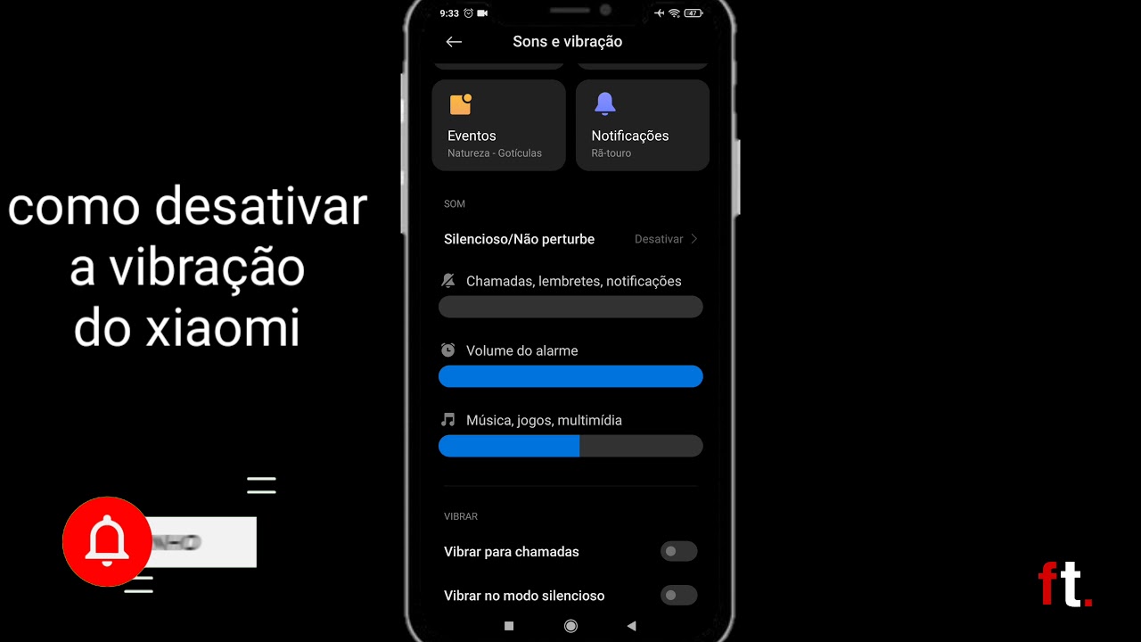 como desativar a vibração do teclado do celular xiaomi na tela ...