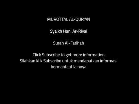 Syaikh Hani Ar RivaiAl Fatihah