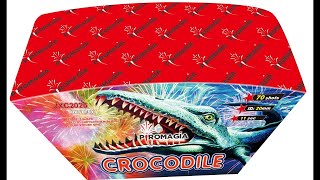 JXC2026 CROCODILE 70 COLPI PIROMAGIA VENTAGLIO 20MM