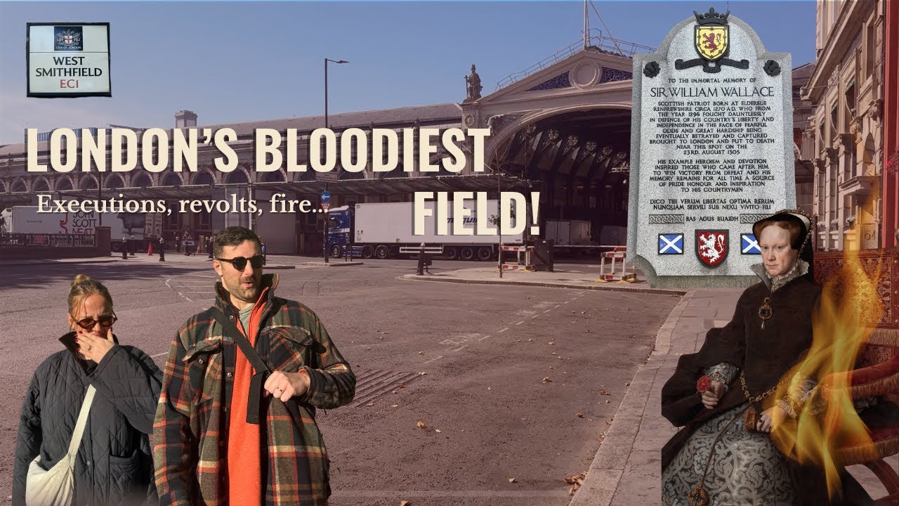 I Took the Missus to the Bloodiest Field in London | The Dark History of Smithfield