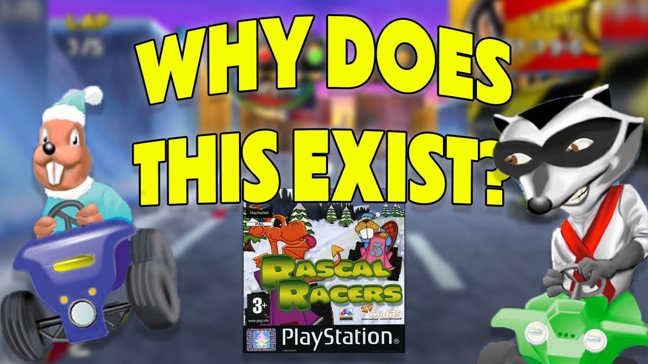 This PS1 Racing Game Should Have Never Existed [Rascal Racers]