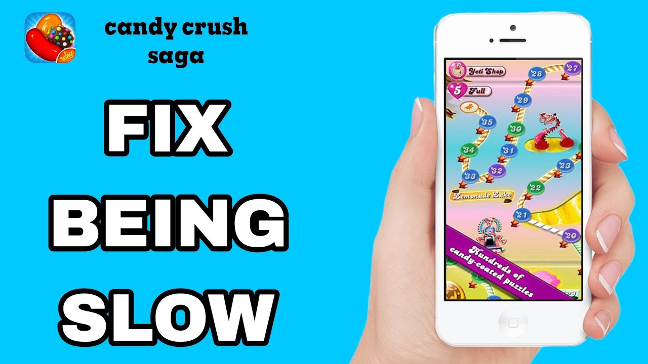 How To Fix And Solve Being Slow On Candy Crush Saga App | Final ...