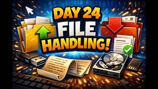 Python File Handling Masterclass | Day 24 🐍