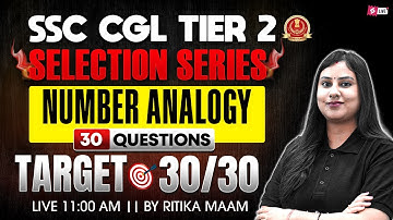 SSC CGL Reasoning Classes | SSC CGL Tier 2 Reasoning Practice Set for Full Revision | Ritika Ma