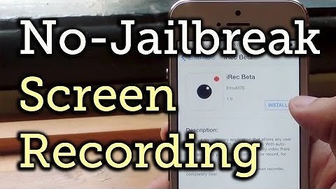 iOS 7 / 8 Screen Recorder [FREE NO JAILBREAK] iPhone,iPad,iPod How to Record  Display HD (2015)