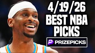 PRIZEPICKS TODAY NBA SUNDAY 4/19/26 - FREE PICKS! - BEST PLAYER PROPS - NBA TODAY
