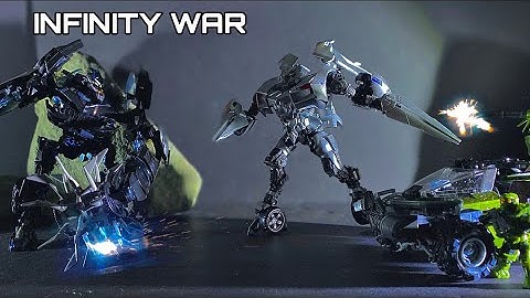 Transformers Stop Motion: SideSwipe Vs Barricade Ep.2