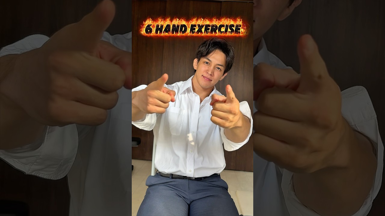 6 hand exercise👊🔥