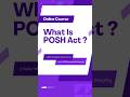 POSH Act at Workplace | For more info call us on 7037034447 or visit online.iihr.edu.in