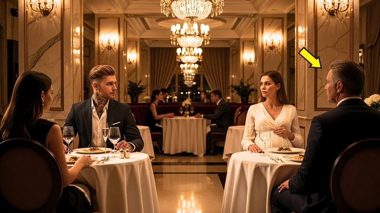 While Dining With His Mistress, The Mafia Boss Froze — His Pregnant Ex Wife Was Sitting Beside His D