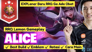 Alice RRQ Lemon Gameplay | Explane Ga Ada Obat