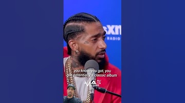 Nipsey Hussle, let’s P Diddy hear his new album before release so he can critique it #nipseyhussle