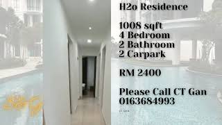 H2o Residence Ara Damansara Limited Unit Fully Furnished Freehold Property NKVE PJ