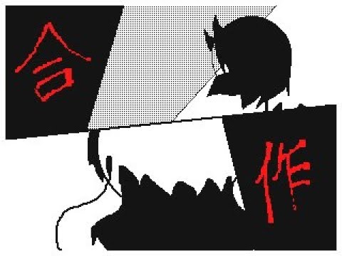【オリ棒】合作　紅桜×スザク【うごメモ】