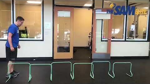 Diagonal Hurdle Jump