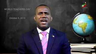 Address on World Teachers Day  5th October, 2019