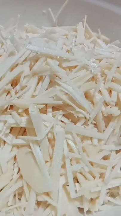 HOW TO MAKE LABONG OR BAMBOO SHOOTS #how #to #make #labong #bambooshoot #julienne#slices #shorts