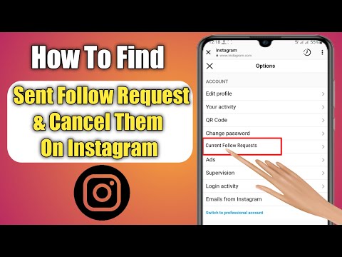 How To Check Sent Request On Instagram (2023) | How To Cancel Instagram Sent Request | New Update