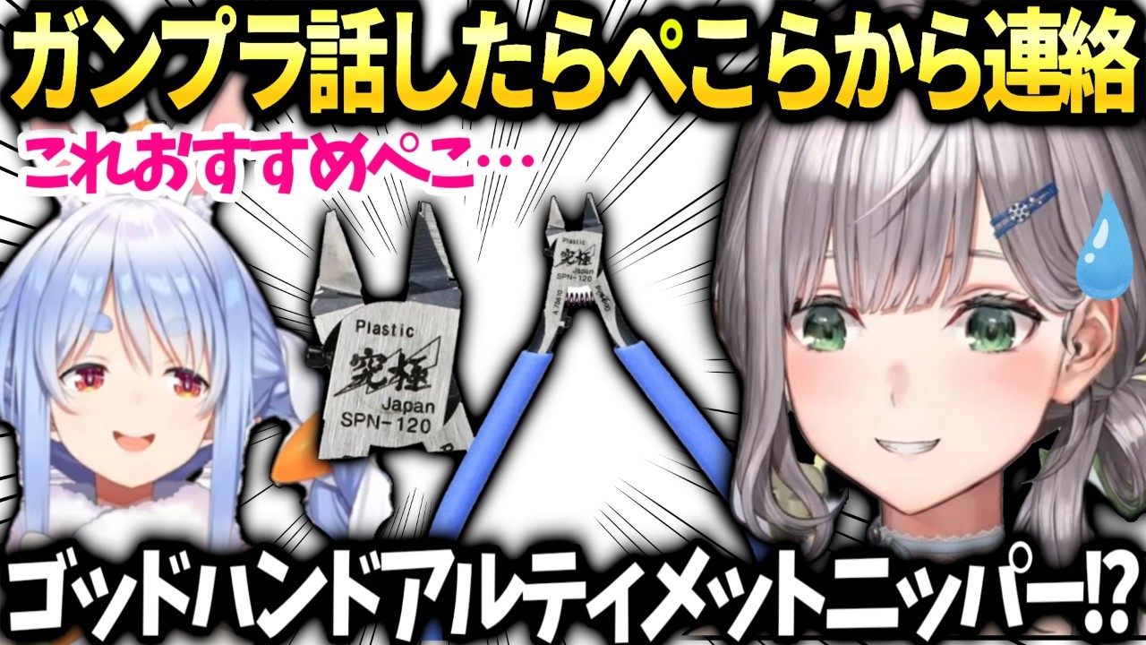 ノエル団長ガンプラの話してたらぺこらがシュバってきた件【白銀ノエル/ホロライブ切り抜き】