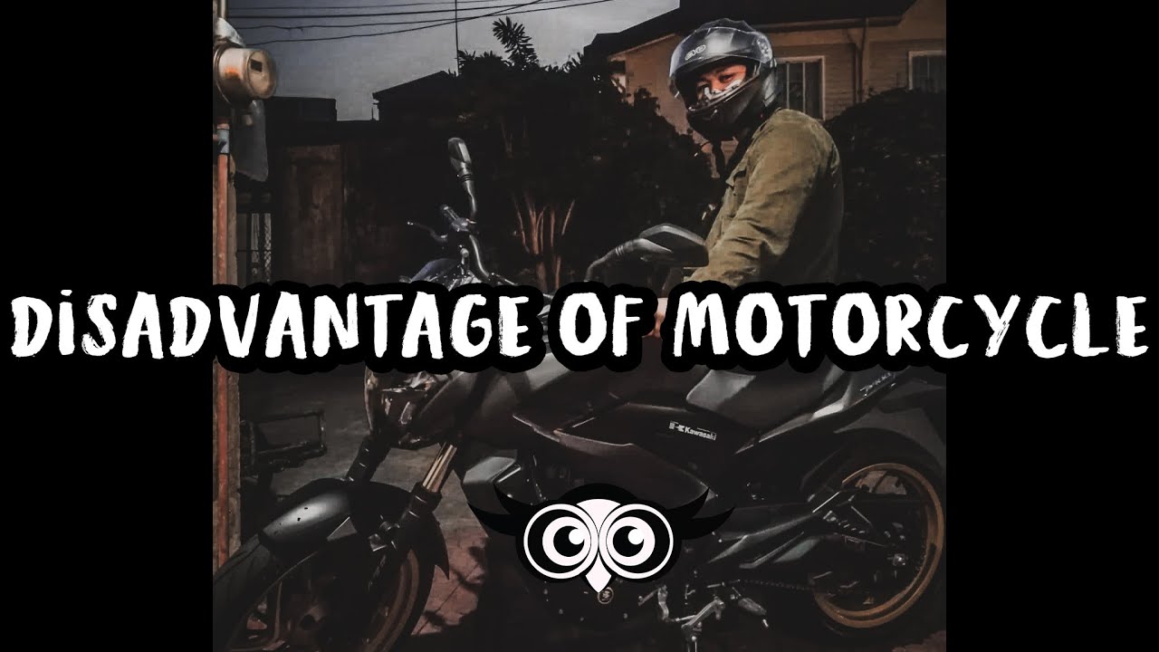 Disadvantages of Motorcycle YouTube