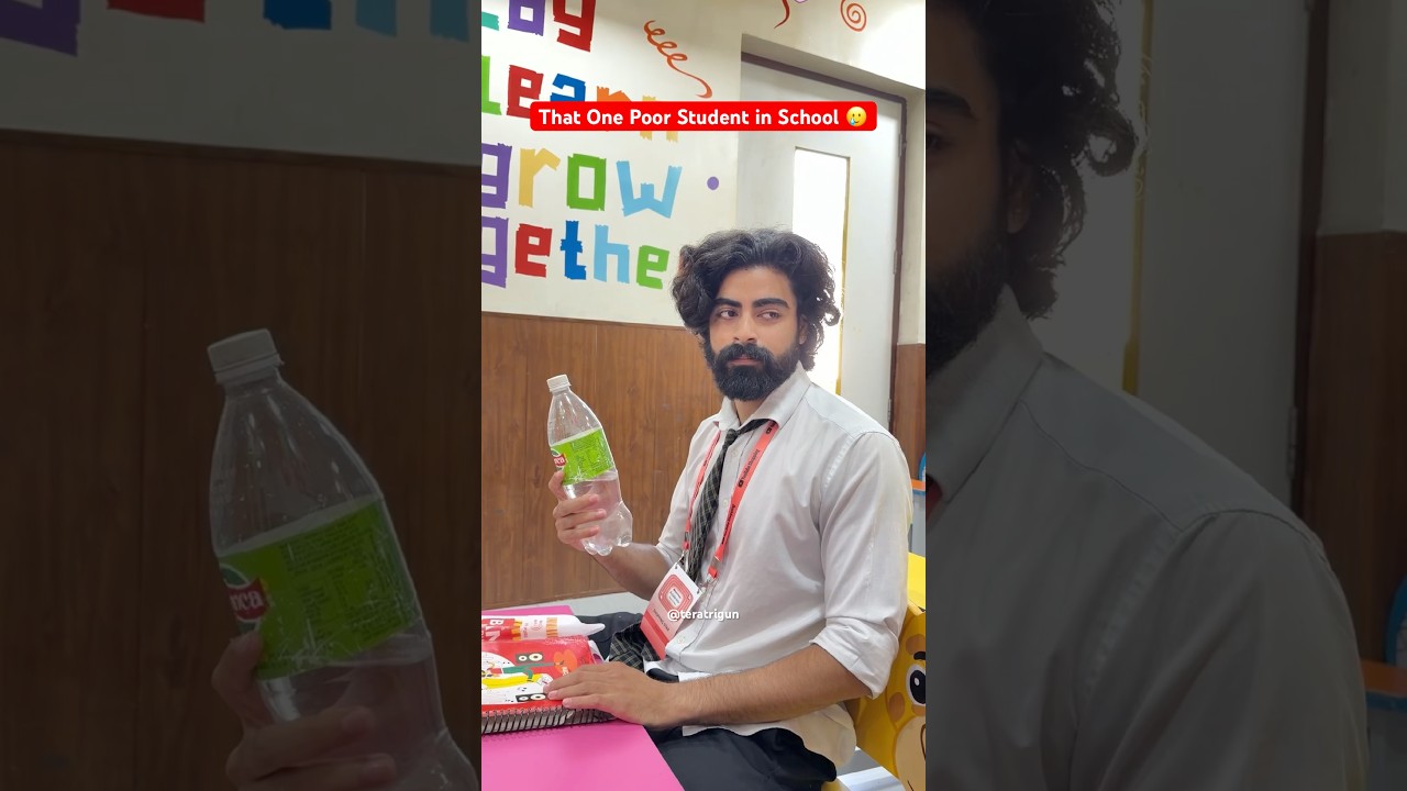 That One Poor Student in School 🥲 #shorts #ytshorts #teratrigun #poorstudent