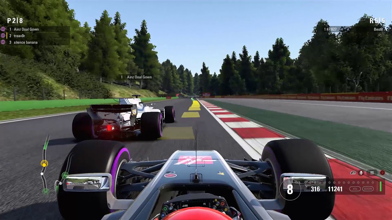 Another Episode of unfair driving in F1 2017 Multiplayer....