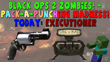 Black Ops 2 Zombies - Pack-a-Punching Madness! Today: Executioner (Black Ops II Zombies Gameplay)
