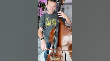 How to tune a double bass!