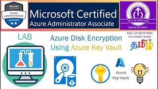 AZURE in TAMIL - LAB - DISK ENCRYPTION - AZURE KEY VAULT
