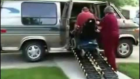 Roll-A-Ramp - portable ramps and van ramps by BILD