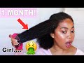 TAKING DOWN 1 MONTH OLD CORNROWS AFTER USING RICE WATER (THE RESULTS HAVE ME SHOOK! 😱)