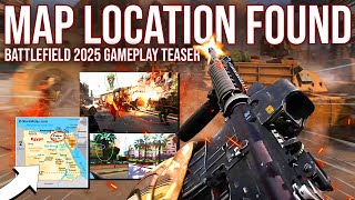 Battlefield 2025 Gameplay Teaser Map Location FOUND!