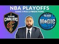 Cavs at Magic - Game 3 NBA Playoffs Thursday April 25th | Picks And Parlays #nbaplayoffs