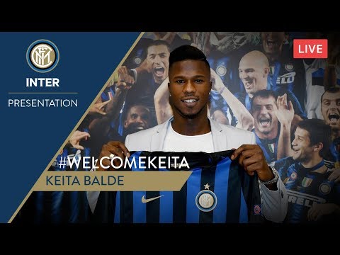 KEITA BALDE | LIVE PRESS CONFERENCE | Inter 2018/19 | #WelcomeKeita ?⚫?
