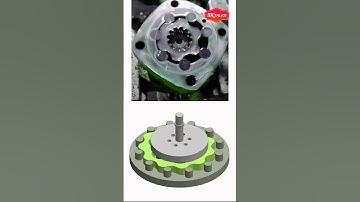hydraulic motor. #solidworks #3d #design #autocad #engineering  #mechanicalengineering