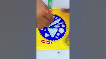 ❤ sir does not know this question ❤ # spirograph design rulers part- 85