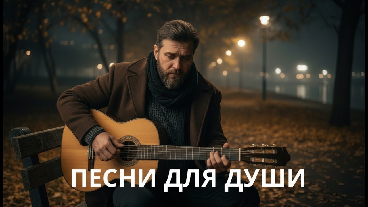 🍂 Песни для души осенью – русский шансон под гитару о жизни и тихой грусти
