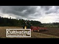 Cultivating stubble - Väderstad Carrier 425 - John Deere 6130R