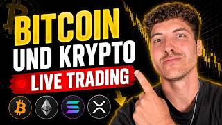 🔴 Bitcoin korrigiert wieder - Genau darauf achte ich JETZT! (Bitcoin & Krypto Live Trading)