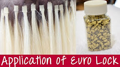 Euro Lock Hair Extensions (Euroloc) - Application | Instant Beauty ♡